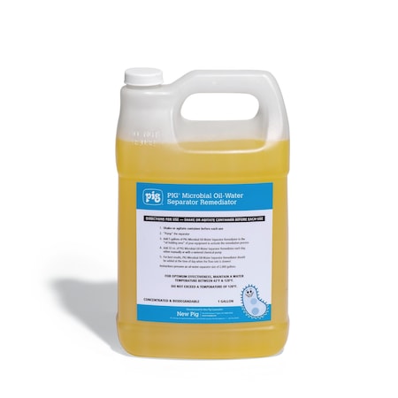 Pig Microbial Oil-Water Separator Remediator, Remediator, 1 gal. Container CLN942